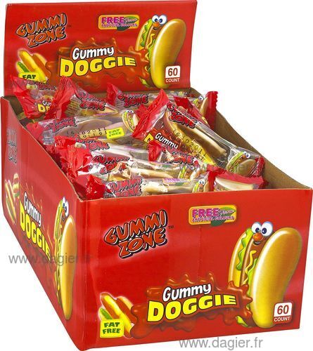 GUMMY DOGGIE GUMMI ZONE 7GR x 60 UNS