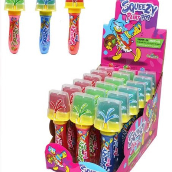 SQUEEZE PAINTER POP 33GR X 18UNS