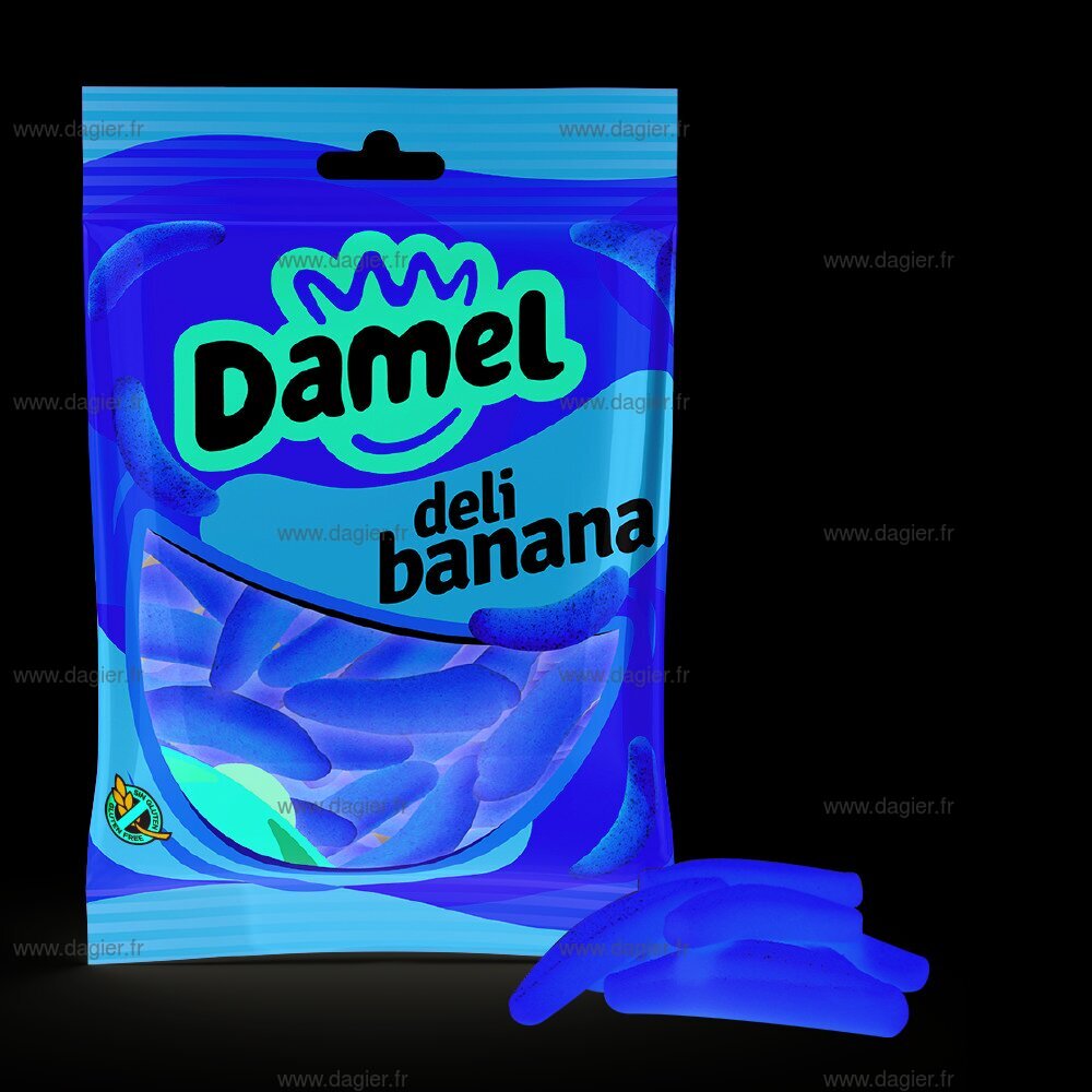 DAMEL 80GR - Banane 80gr x 12 uns